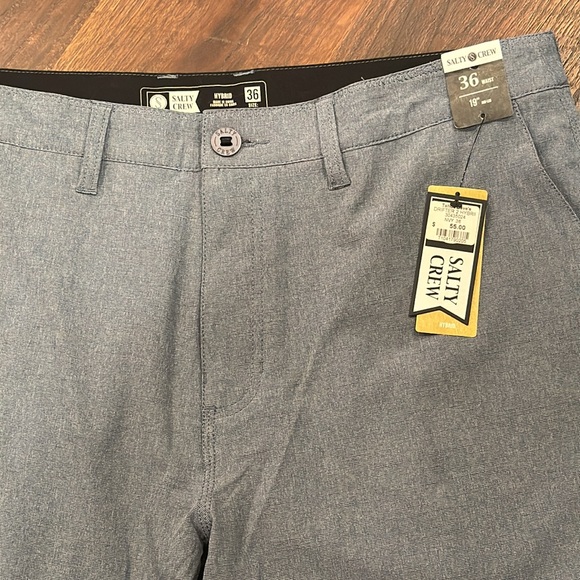 Salty Crew Drifter 2 Hybrid Walkshort 19" Board Casual Shorts Size 36 $55 NEW - Picture 2 of 4